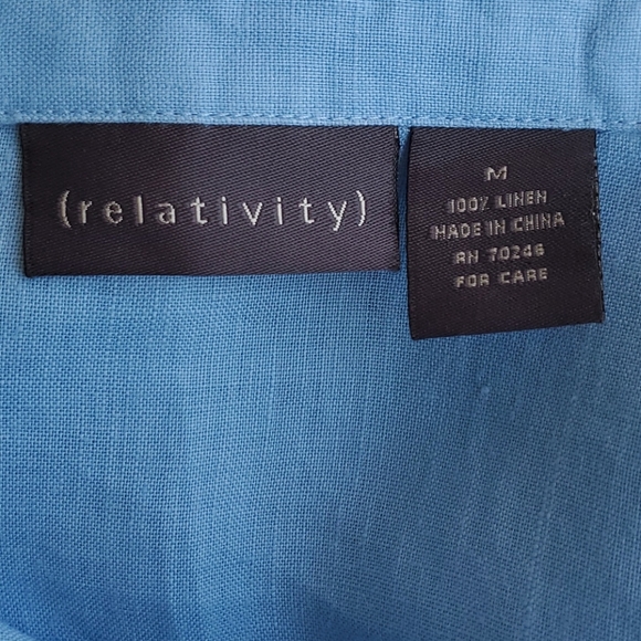 Relativity Linen Blouse - Picture 4 of 6